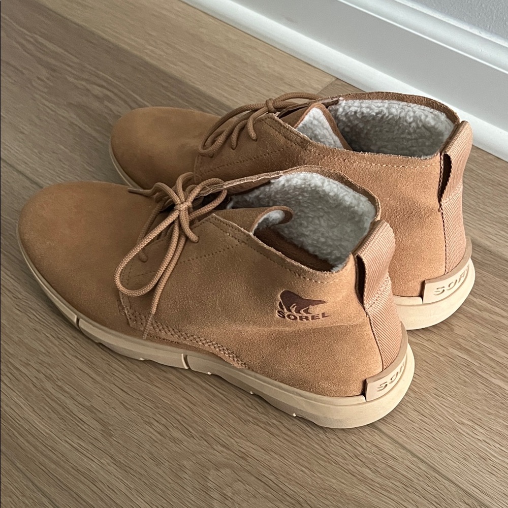 Sorel Men's Tan Suede Boots